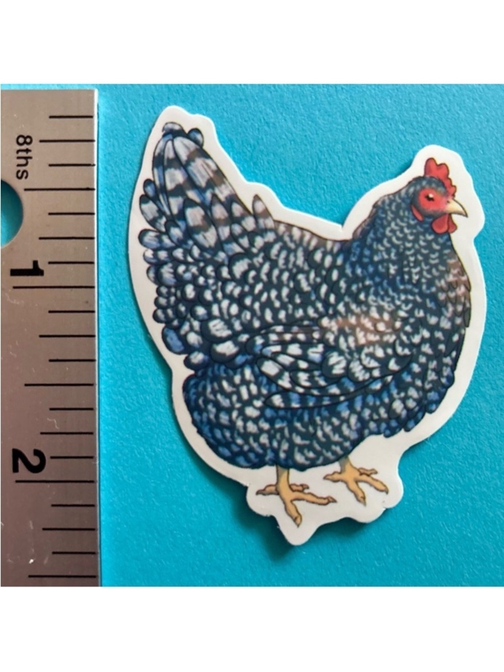 10/$10 Chicken Hen Aesthetic Sticker Waterproof Vinyl Water Bottle Laptop Crafts